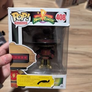 Pop Power Rangers Black and Red Vinyl Figure